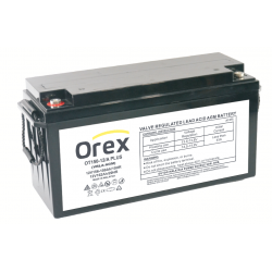 Orex 12V 162Ah (20Hr) Vrla Deep Cycle AGM Kuru Akü (484x170x241mm)